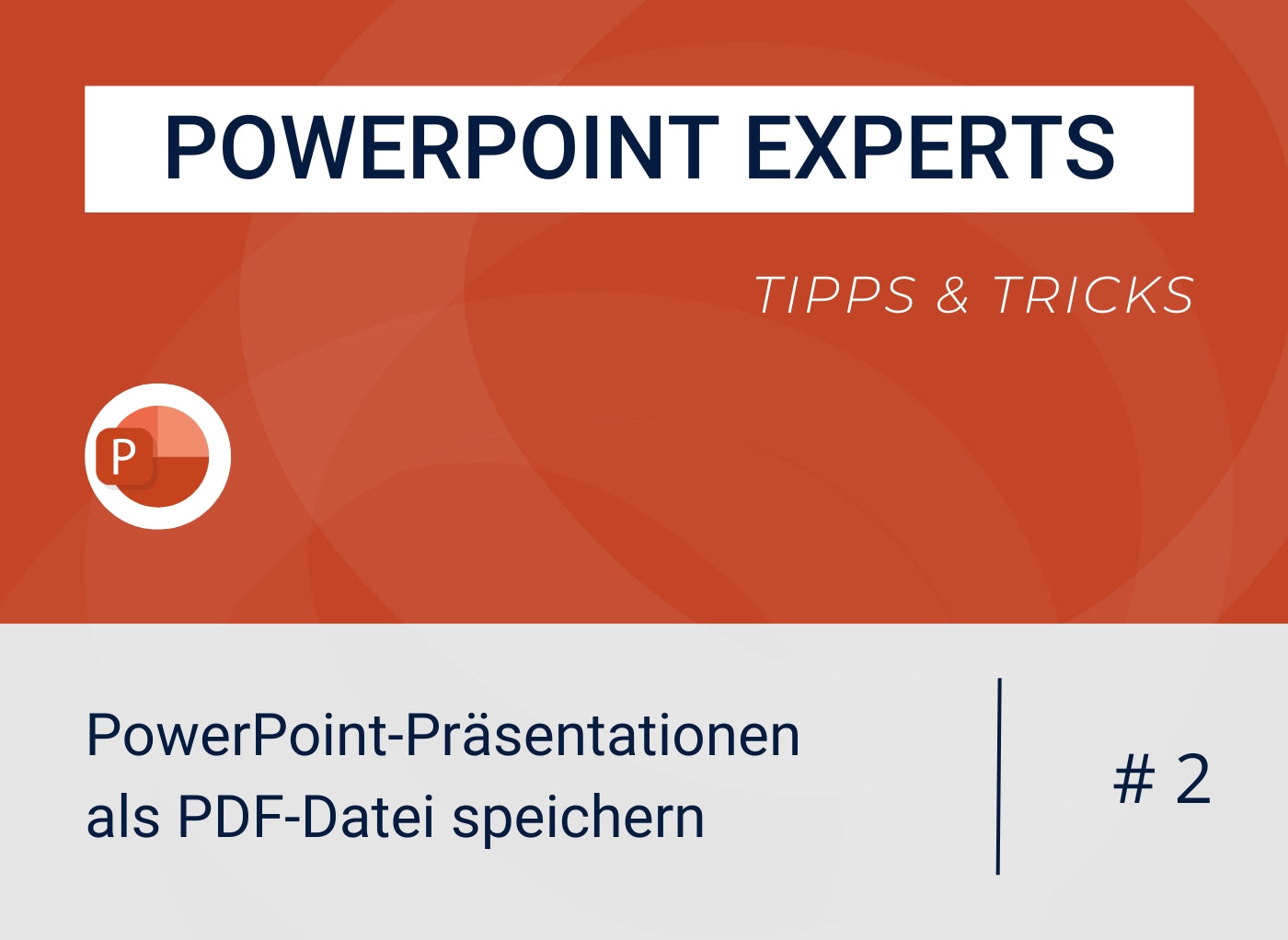 PowerPoint-Präsentationen als PDF-Datei speichern